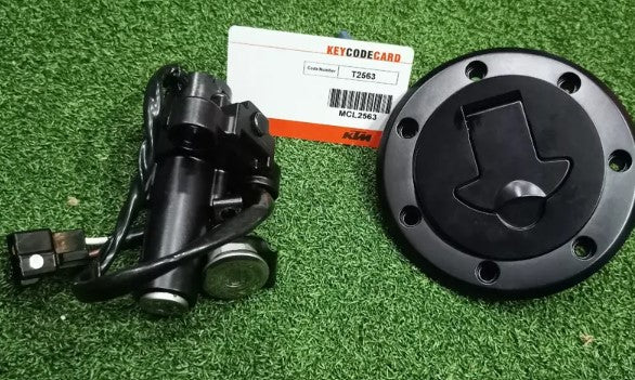3 IN 1 LOCK SET (52JY0547) for RC 200-KTM