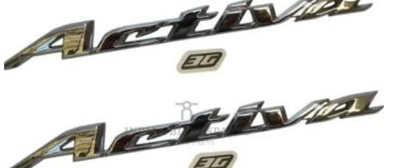 Sticker Monogram/emblem Set for honda Activa 3g-HONDA