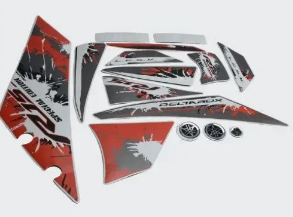 Sticker Set for R15 V2 (Special Edition Red)-YAMAHA