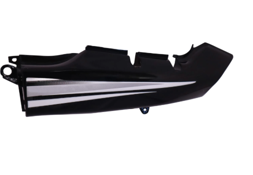 Tail Panel/seat Cowl for hero Passion Pro( Black silver Bike)-GENUNIE