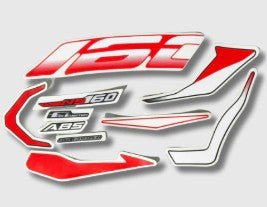 Sticker Set (RED) (BS6) for Pulsar NS 160-BAJAJ