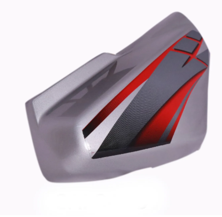 Side Panel/cover for hero Hf Deluxe (Silver)-GENUINE