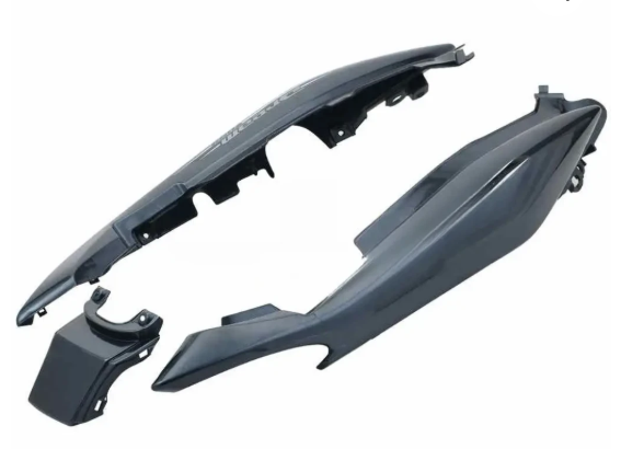 Tail Panel/seat Cowl for Honda Dream Yuga (Grey)-GENUINE