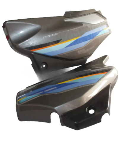 Side Panel/cover for hero Super Splendor( New Model) Grey for Silver Bike-GENUINE