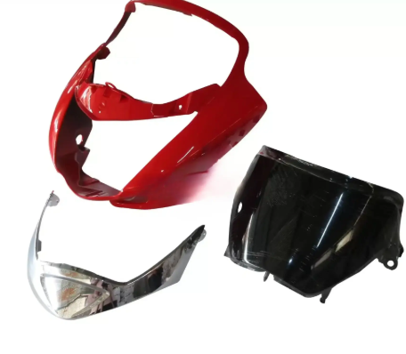 Head Light Visor/mask for honda Cb Unicorn( Sport Red)-HONDA