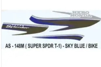 Graphics Sticker for HERO SUPER SPLENDOR-HERO