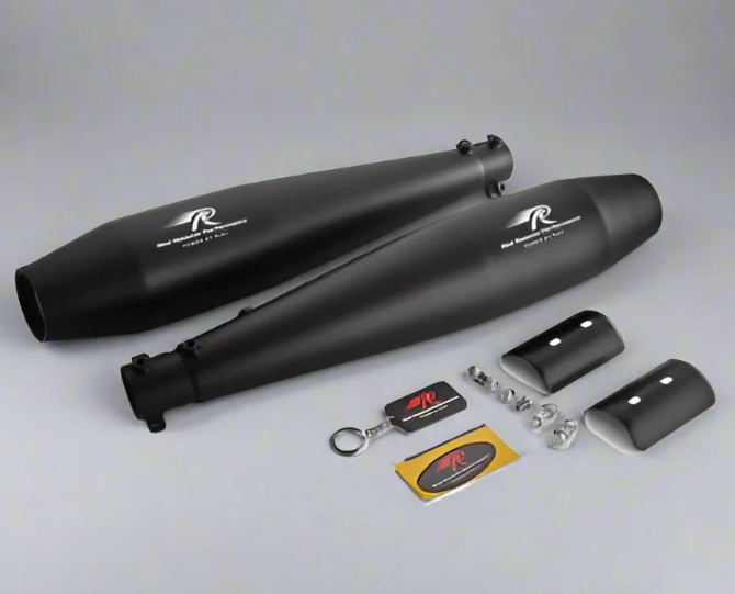 Red Rooster Perfomance Exhaust for Royyal Enfield Interceptor 650-ABK