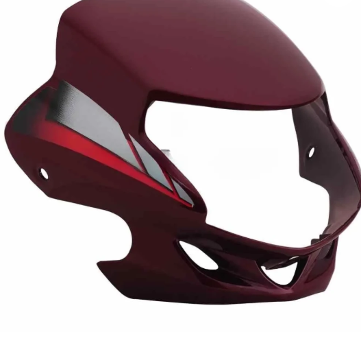 Head Light Visor/mask for hero Hf Deluxe (Wine Red)-HERO