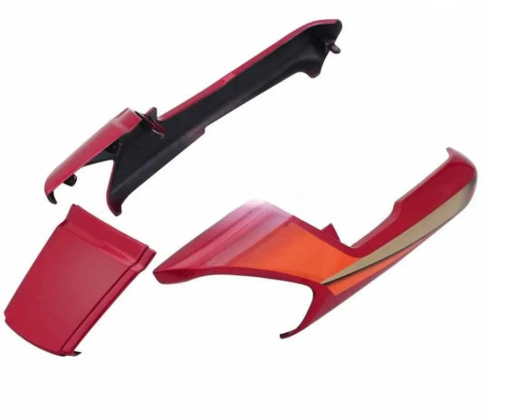 Tail Panel/seat Cowl for hero Hf Deluxe( Red)-GENUINE