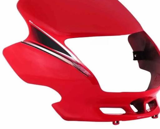 Head Light Visor/mask for honda Dream Yuga( N/m Sport Red)-HONDA