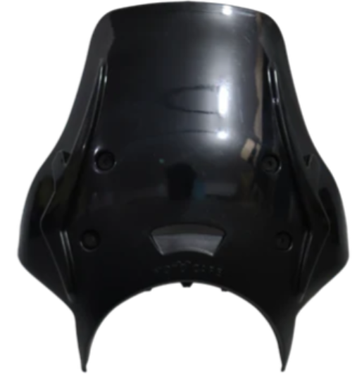 POLYCARBONATE VISOR FOR (Black)HUNTER 350-ROYAL ENFIELD