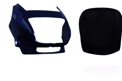 Head Light Visor/mask for hero Super Splendor (Latest Blue)-HERO