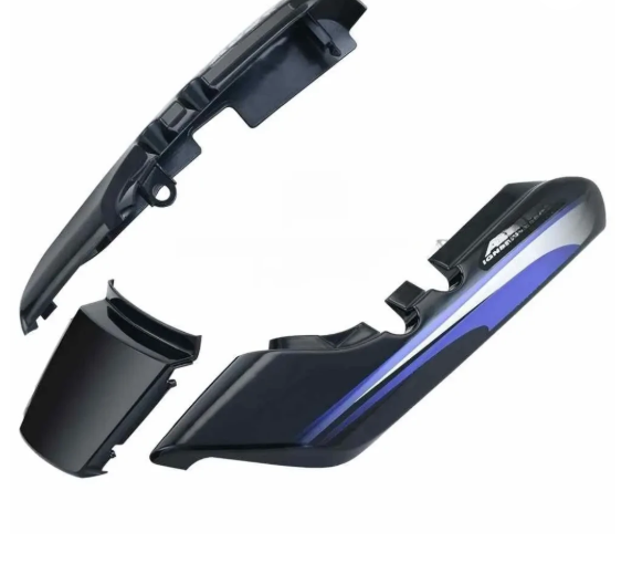 Tail Panel/seat Cowl for hero Splendor Pro (Small Plate Black blue Stk)-HERO