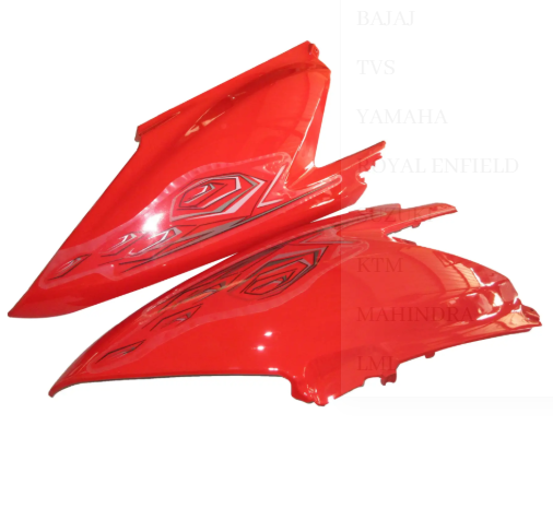 Side Panel/cover for hero Pleasure (Sports Red)-GENUINE