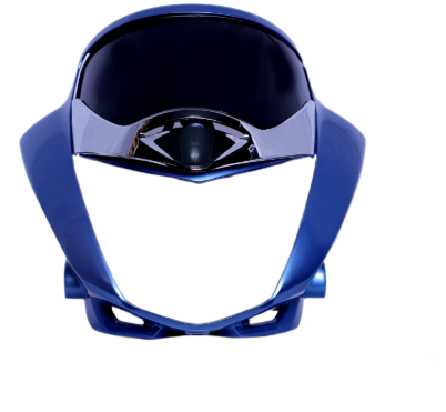 Head Light Visor/mask for honda Cb Unicorn (Sky Blue)-HONDA