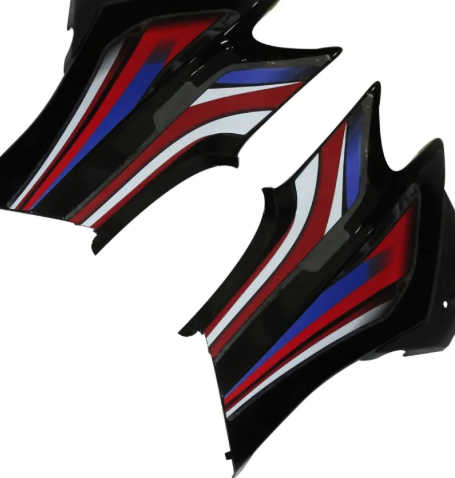 Side Panel/cover for hero Super Splendor (I3s)Black/red-GENUINE