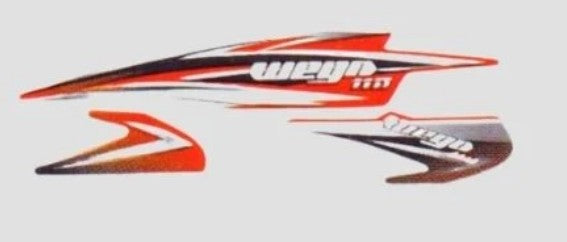 Sticker Set (T3) for Wego-TVS