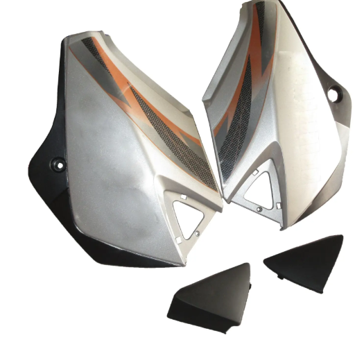 Side Panel/cover for Tvs Star City( New Model) Silver-GENUINE