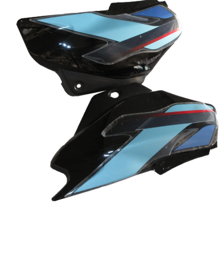 Side Panel/cover for hero Super Splendor (Blue)-GENUINE