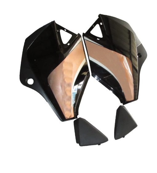 Side Panel/cover for Tvs Star City (Black)-GENUINE