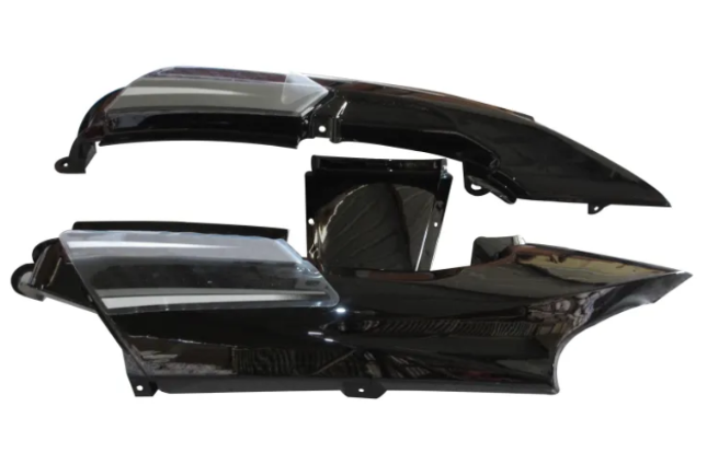Tail Panel/seat Cowl for hero Super Splendor Latest Type-2 Black (grey Stk)-GENUINE