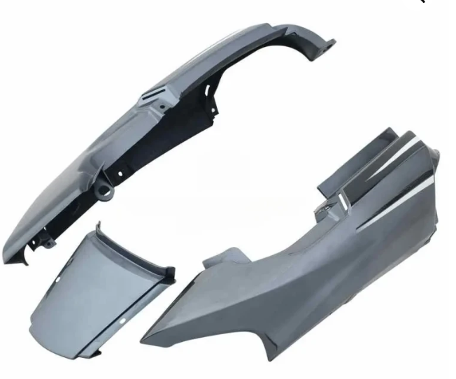 Tail Panel/seat Cowl for hero Super Splendor Latest Type-2 (Grey)-GENUINE
