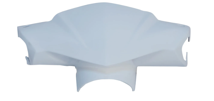 Head Light Visor/mask for honda Dio N/m (White)-HONDA