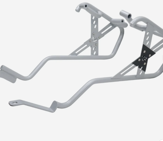 Saddle Stay With (Silver/black) Plate For Xpulse 210-HERO