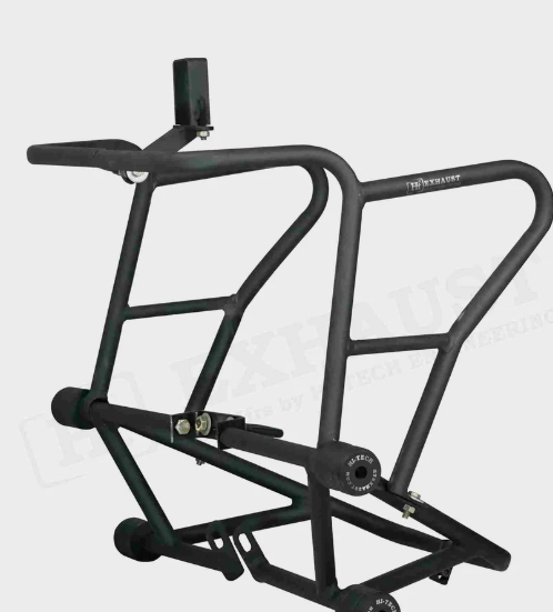 CRASH GUARD WITH 4 METAL SLIDER FOR V STROM SX 250 (Black matt)-SUZUKI