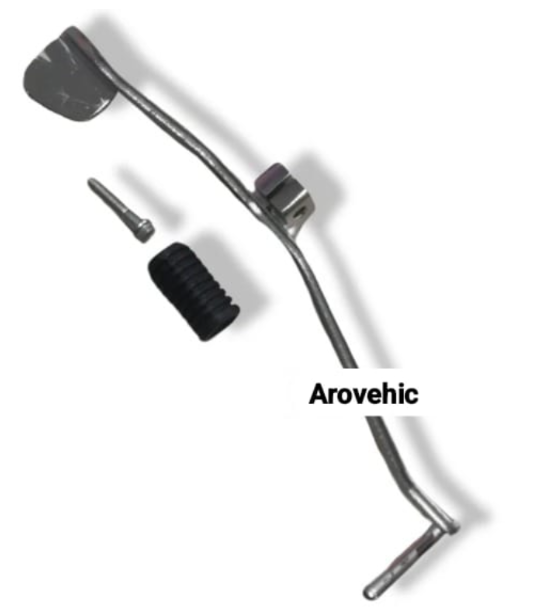 Gear Lever With Rubber for Electra 350 (KLA00014/A)-ROYAL ENFIELD