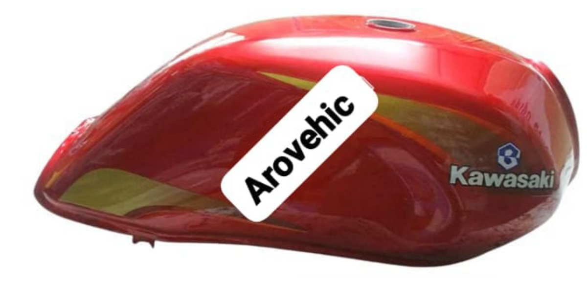 Petrol Tank for Kawasaki Bajaj Caliber 115 ( Red ) 2004-2006 Model-ENSONS