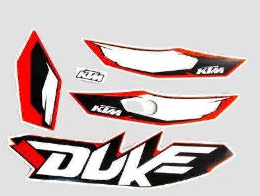 Sticker Set for Duke 200 (T1) -KTM