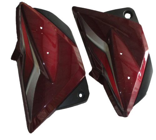 Side Panel/cover for hero Splendor Pro (Type-4 Wine Red)-HERO
