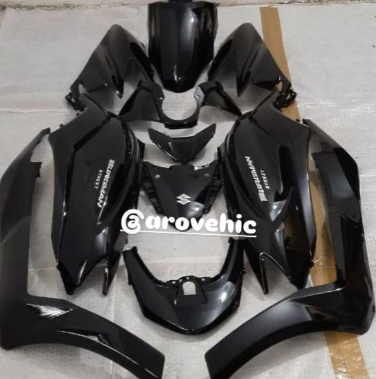 Body Kit Black for Suzuki Burgman Street