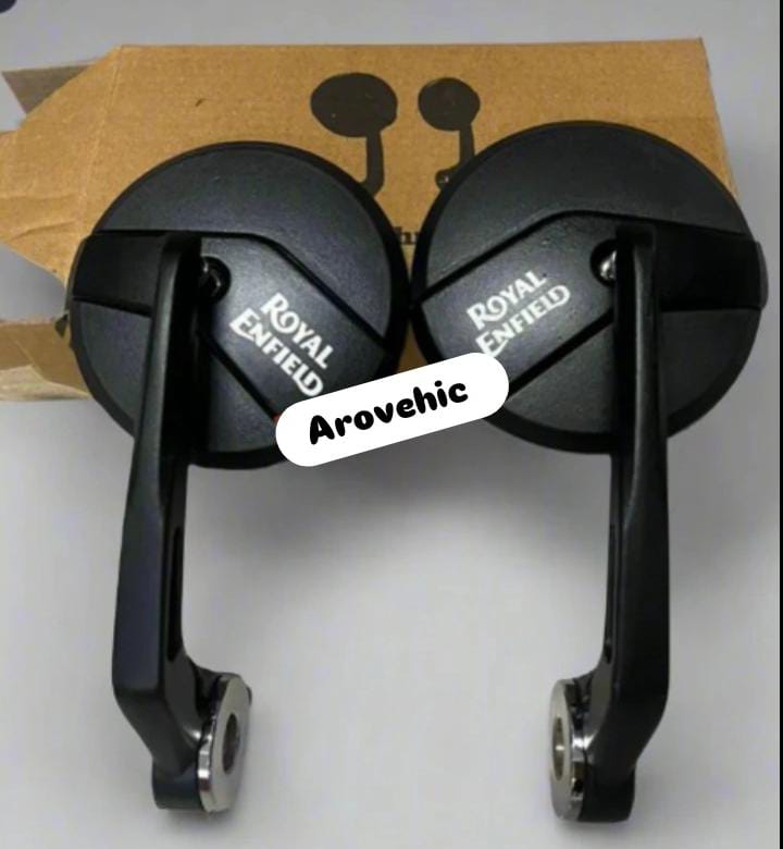Handle Bar End Side Mirror for Royal Enfield Continental GT 650-ABK