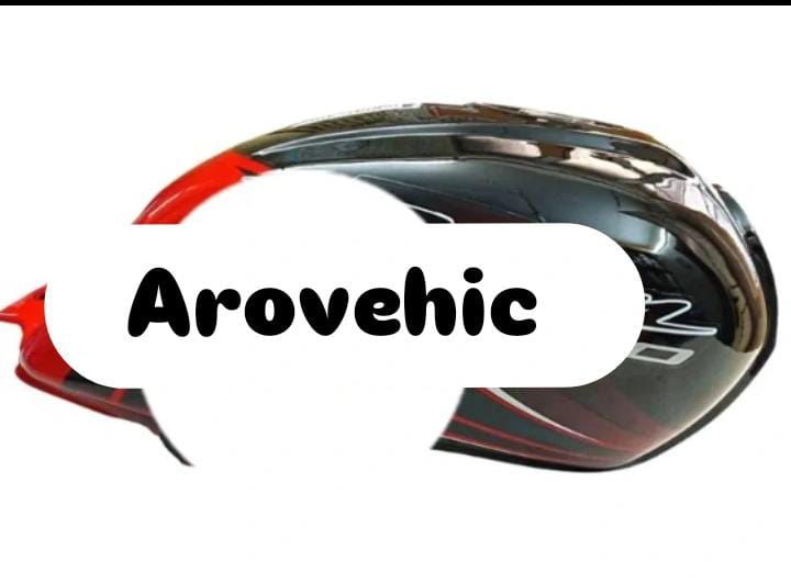 Petrol Tank for Hero Passion Pro (Black/Red)-HERO