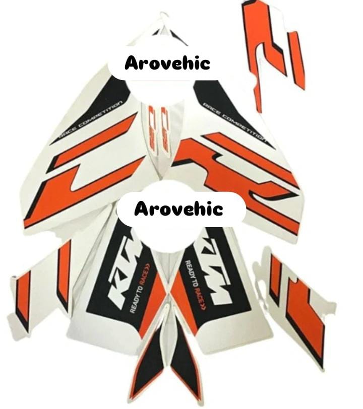 Graphics Sticker Set for KTM RC 125-KTM