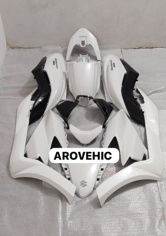 Body Kit for Suzuki burgman (White)-FIRST QUALITY
