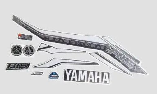 Sticker Set for R15 V4(Black Tank)-YAMAHA