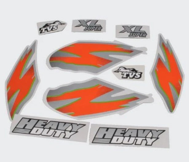 Sticker Set for XL Super Heavy Duty -TVS
