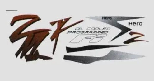 Sticker Set for Hero Karizma ZMR (White Tank)-HERO