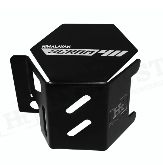 Brake Oil Container Guard Stainless Steel for Royal Enfield Scram 411-ABK