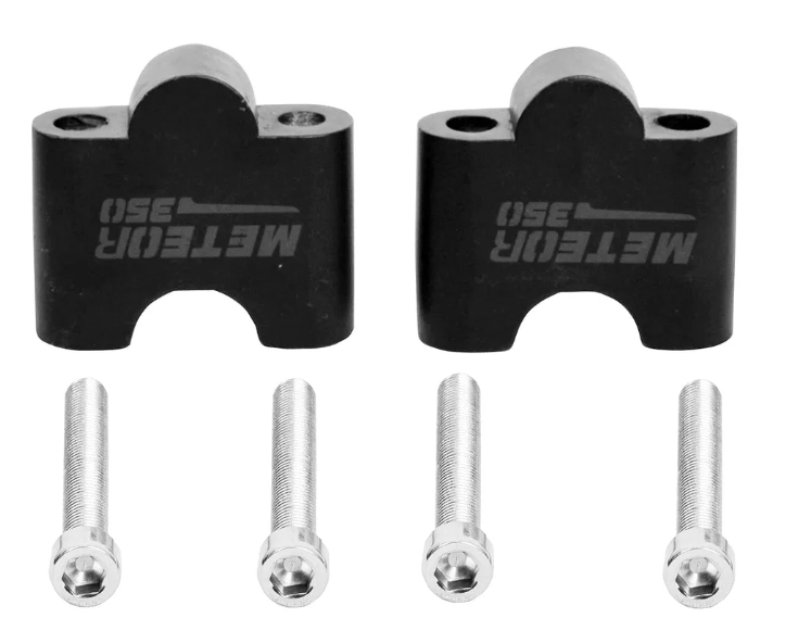 Handlebar Riser/Handlebar Height Riser Clamps for Royal Enfield Meteor 350-ABK