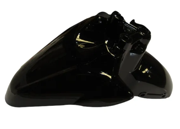 Front Fender/mudguard for yamaha Fascino (Black)-YAMAHA