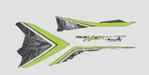 Sticker Set for Hornet (Green)-HONDA