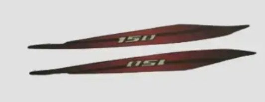 Sticker Tail Pannel for Pulsar 150 UG4 (Red)-BAJAJ