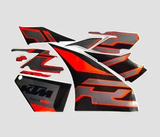 Sticker set for Ktm Rc 200(Black Tank)T3 2020 -KTM