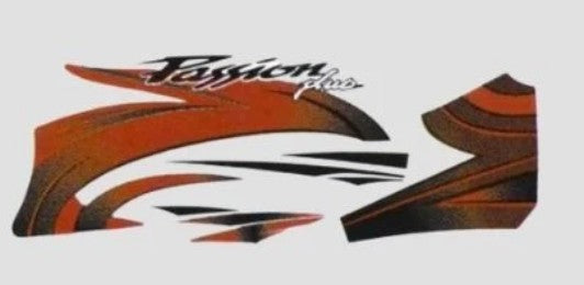 Sticker Set for Passion Plus (Black Tank Red )-HERO