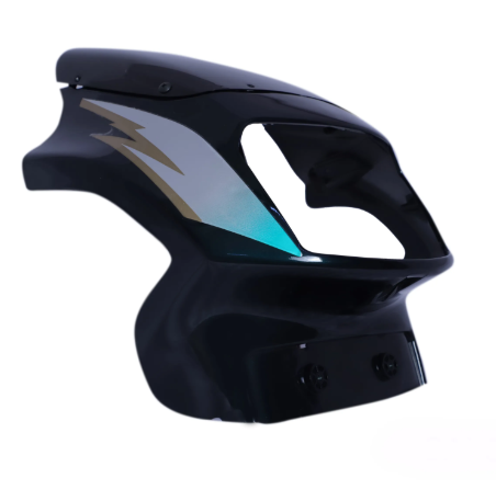Head Light Visor/mask for tvs Victor Gl (Green)-TVS