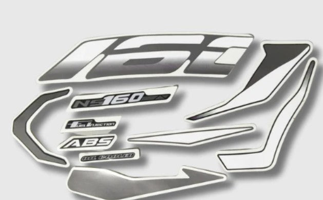 Sticker Set (Grey) (BS6) for Pulsar NS 160-BAJAJ